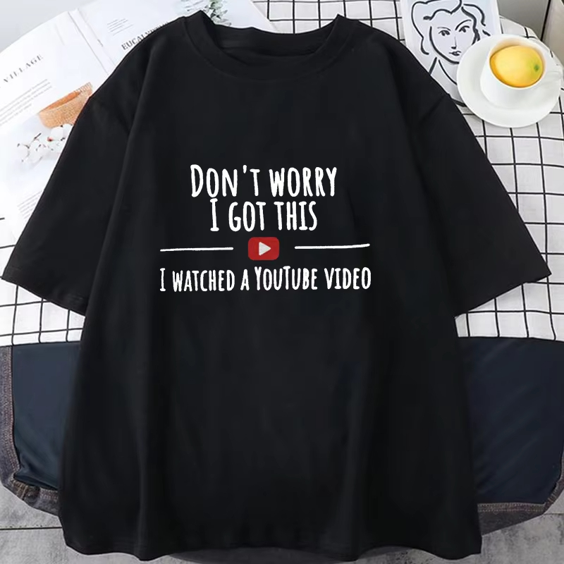 Men Fashion Youtuber - Damen Herren Lustiges T-Shirt mit Aufdruck