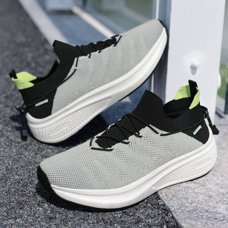 Men'S Fashion Website - Herrenschuhe, modischer, lässiger Sneaker, atmungsaktive Mesh-Laufschuhe,