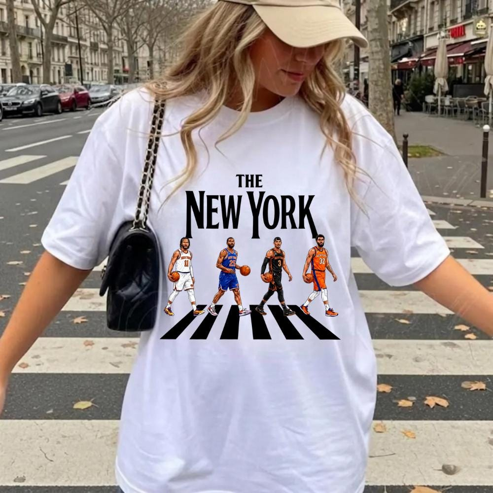 Men'S Fashion New York - Das New York Basketball T-Shirt Knicks