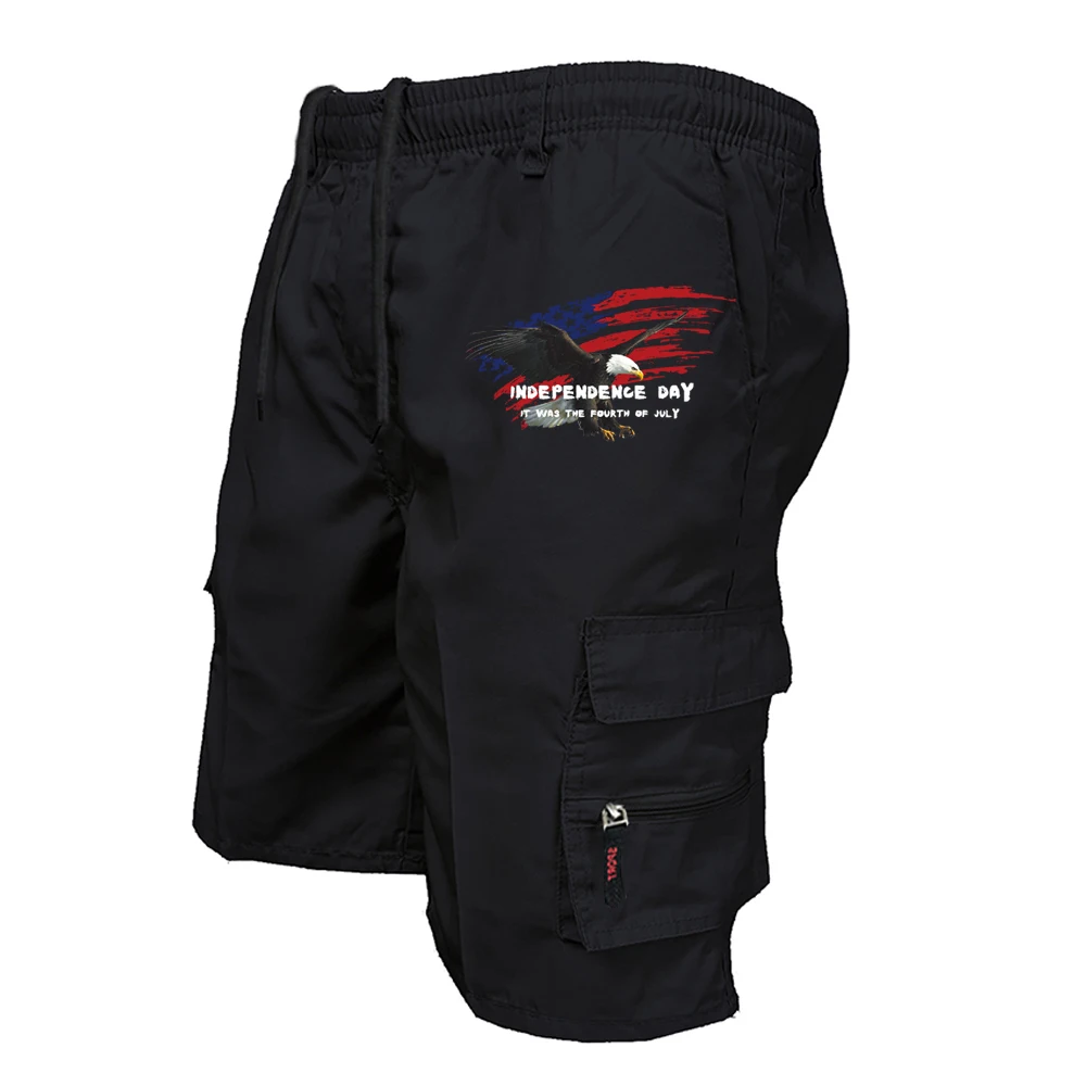 Mens Fashion Workwear - Sommer-Cargo-Shorts für Herren im Militärstil mit