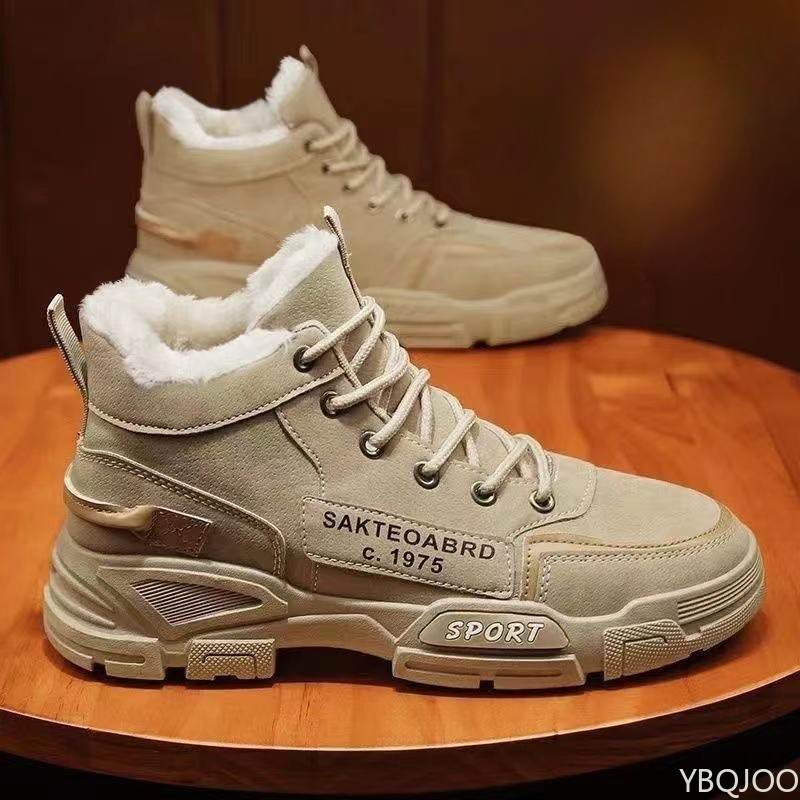 Mens Fashion Autumn 2025 - Modische, vielseitige Arbeitskleidung, High-Top-Herrenschuhe, Herbst-Winter, neue