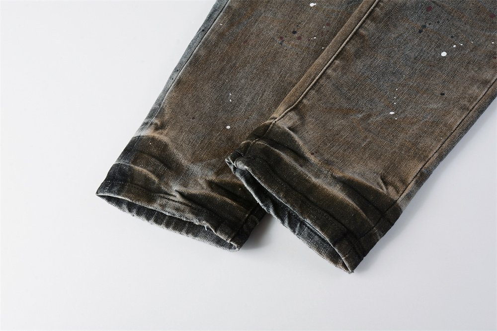 Herren Mode Amerikanische Jean – Skinny Jeans Ripped Bewertung und Preis