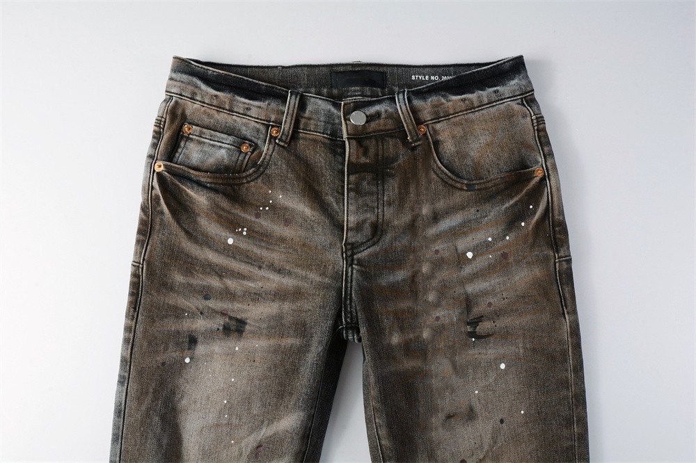 Herren Mode Amerikanische Jean – Skinny Jeans Ripped Bewertung und Preis