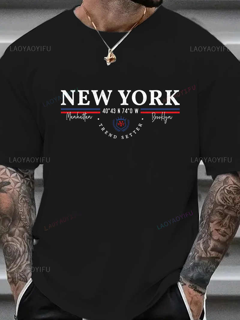 New York Letter Graphic Tee Un – Men'S Fashion New York Bewertung und Preis