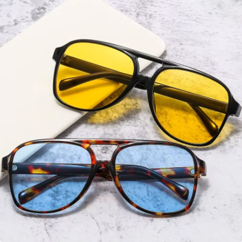 Unisex-Mode-Sonnenbrille mit U – Men'S Fashion 70S Bewertung und Preis