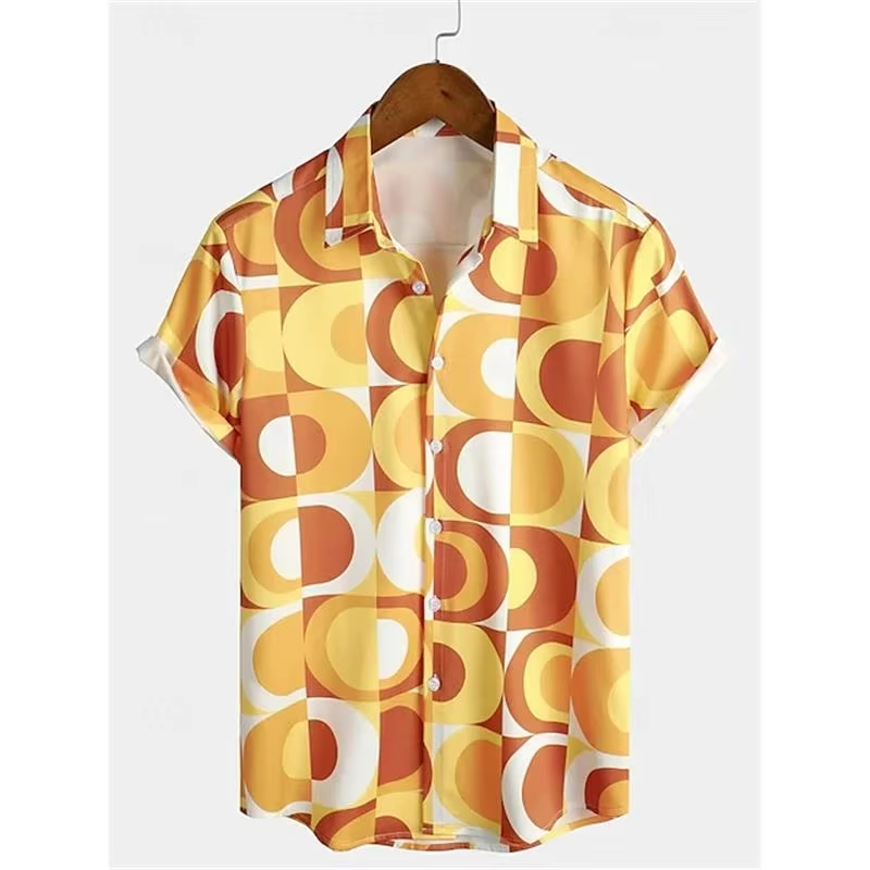 Retro-Klassiker-Hemd mit 70er- – Men'S Fashion 70S Bewertung und Preis
