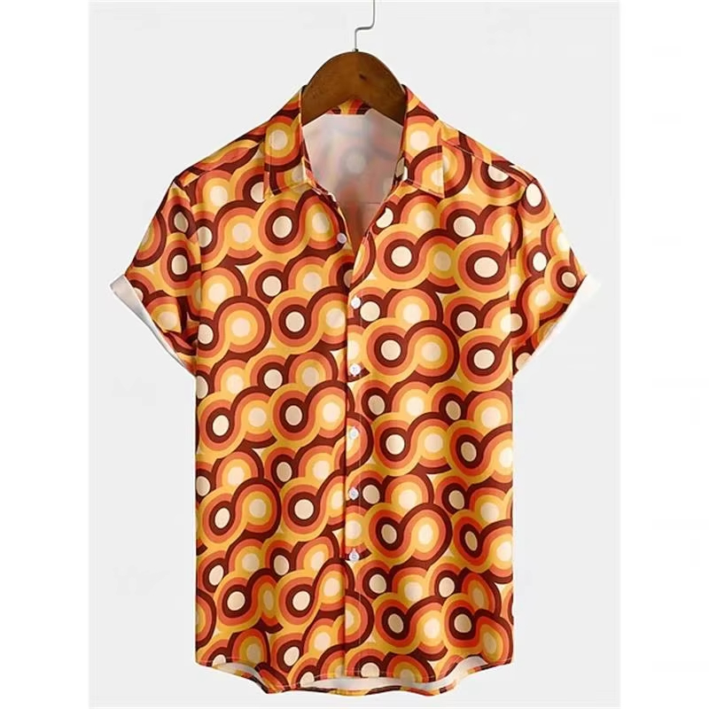 Retro-Klassiker-Hemd mit 70er- – Men'S Fashion 70S Bewertung und Preis