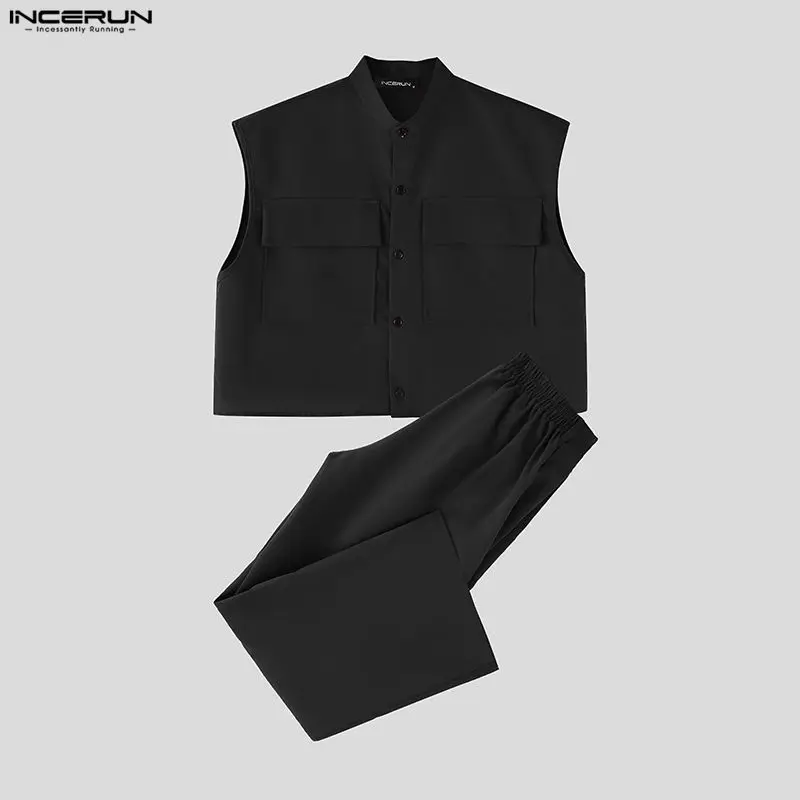 INCERUN Herren-Sets Einfarbige – Men Fashion Upper Bewertung und Preis