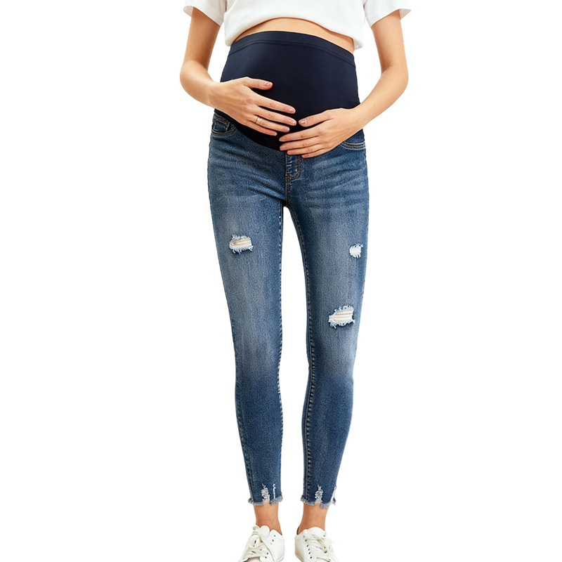 Schwangerschafts-Jeans: Lässig – Skinny Jeans Ripped Bewertung und Preis