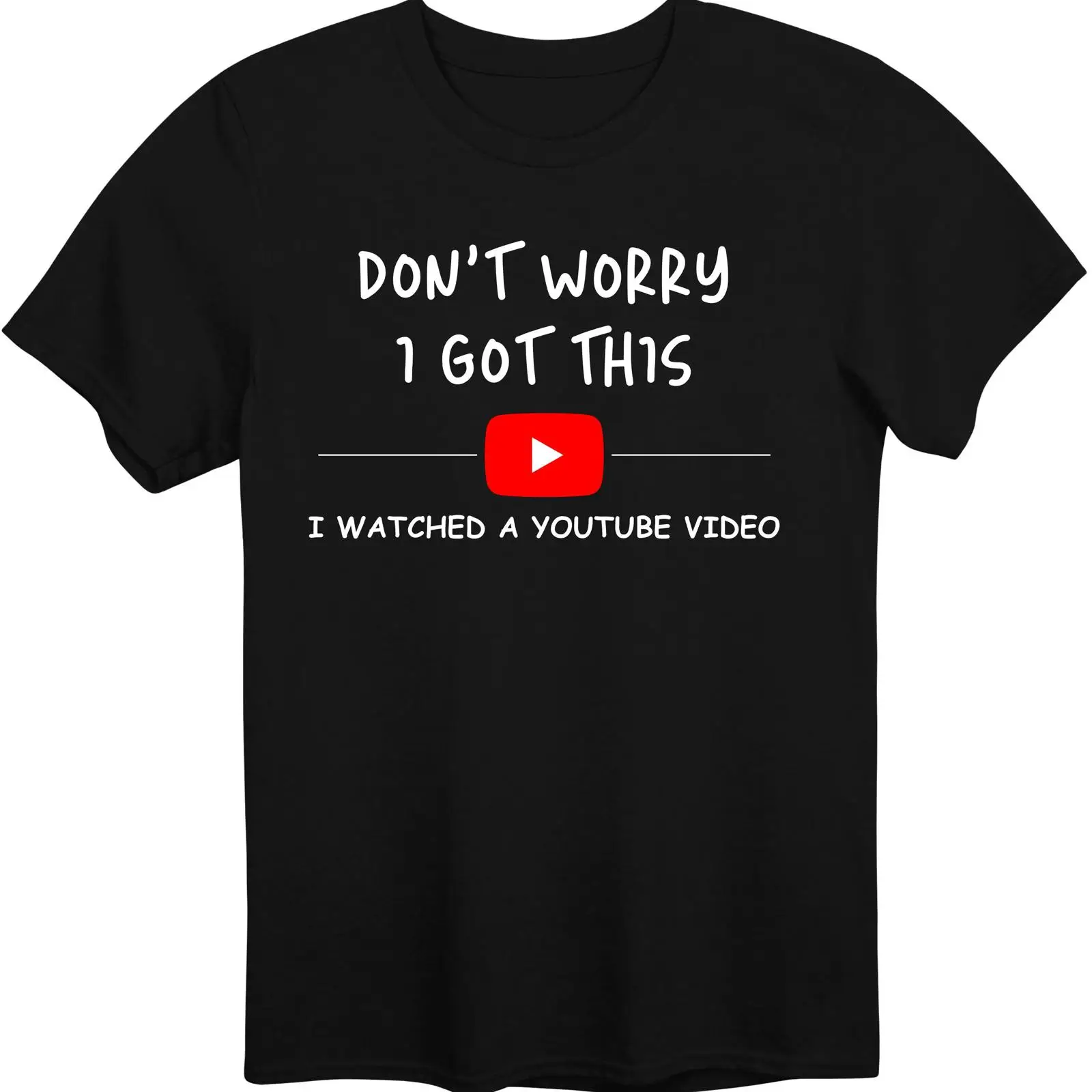 YouTube-zertifiziertes T-Shirt – Men Fashion Youtuber Bewertung und Preis