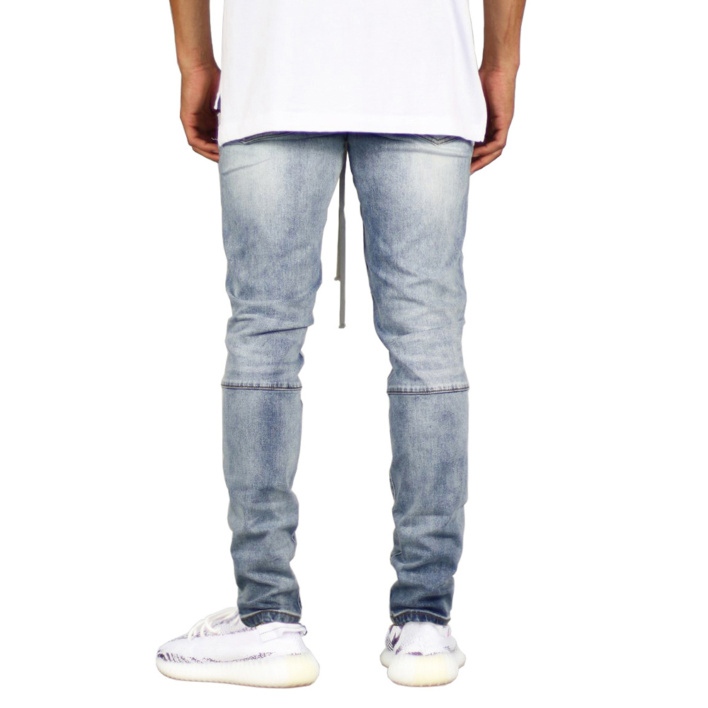 Neue männer Zerrissene Seite A – Skinny Jeans Ripped Bewertung und Preis