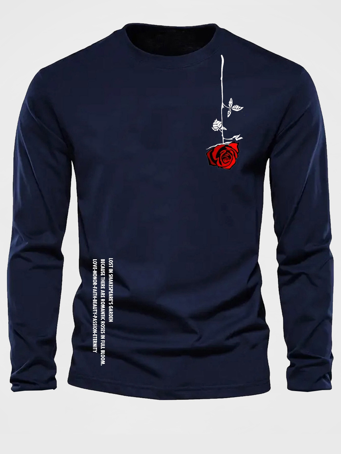 100 % reine Baumwolle, langärm – Mens Fashion Casual Bewertung und Preis