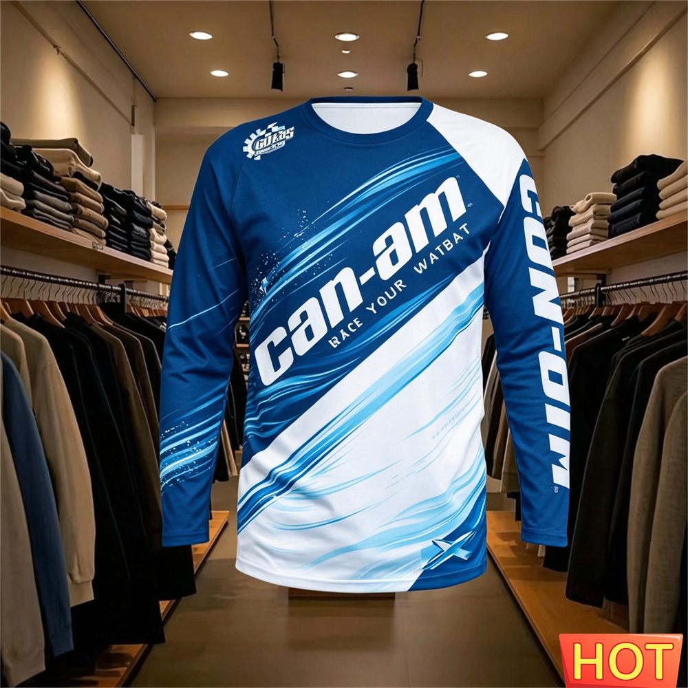 Motorrad-Renn-Langarm-T-Shirt  – Mens Fashion Style Bewertung und Preis