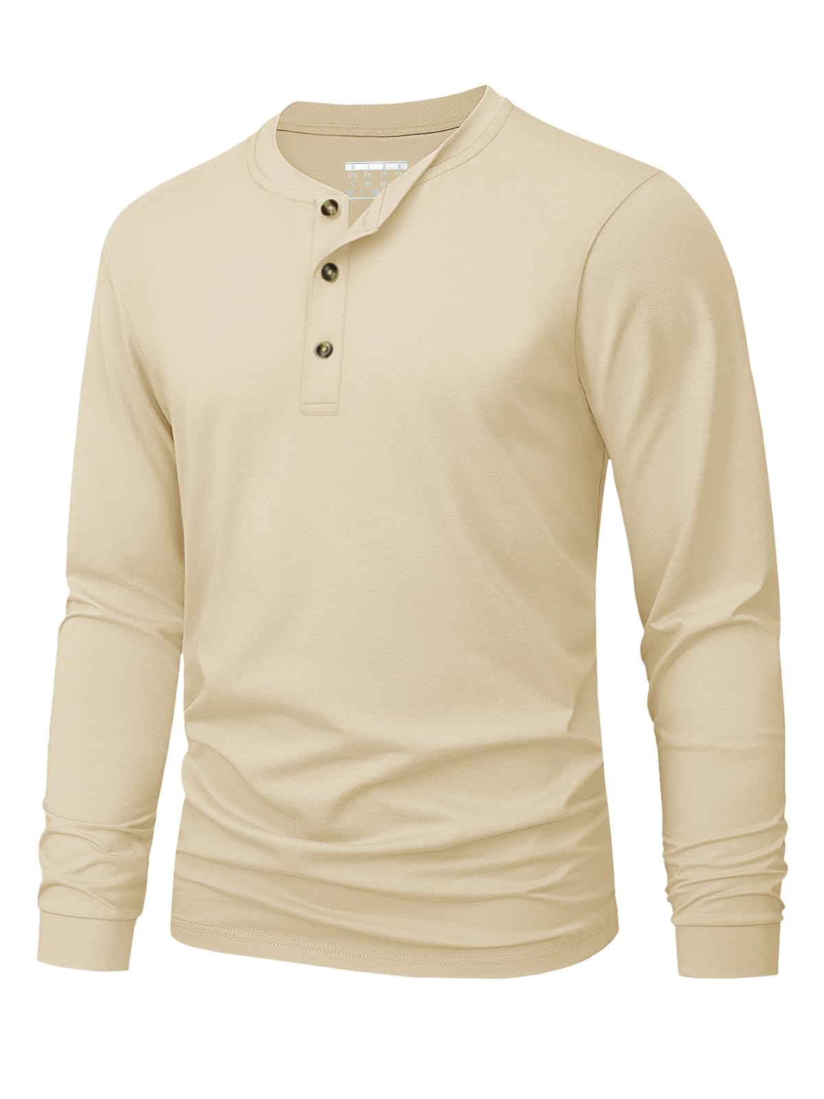 Herren-Henley-T-Shirt, schlich – Mens Fashion Casual Bewertung und Preis