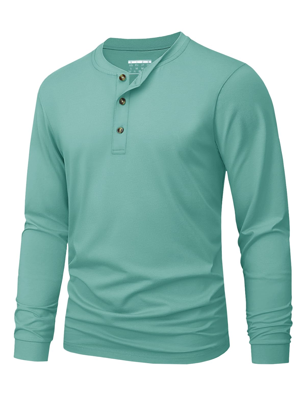 Herren-Henley-T-Shirt, schlich – Mens Fashion Casual Bewertung und Preis